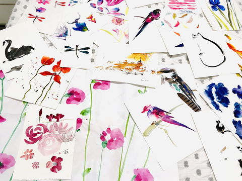 Three Hour Japanese Brushstroke Painting - Restaurant Guide 0