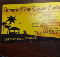Tamarind Thai Cusine - Restaurant Guide