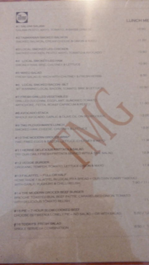 The Modern Grocer - Restaurant Guide 1
