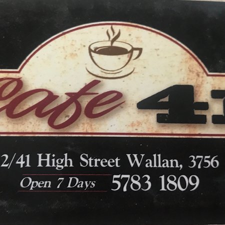 Cafe 41 Wallan