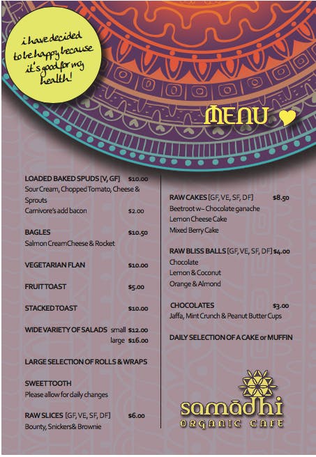 Samadhi Cafe - Restaurant Guide 0
