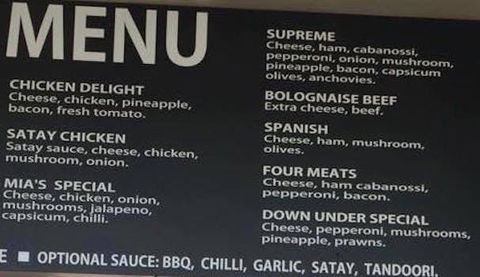 Pizza Down Under - Restaurant Guide 0