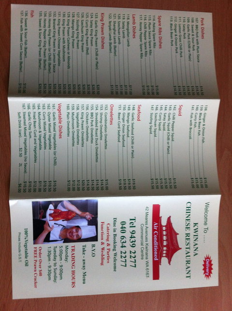Kwinana Chinese - Restaurant Guide 1