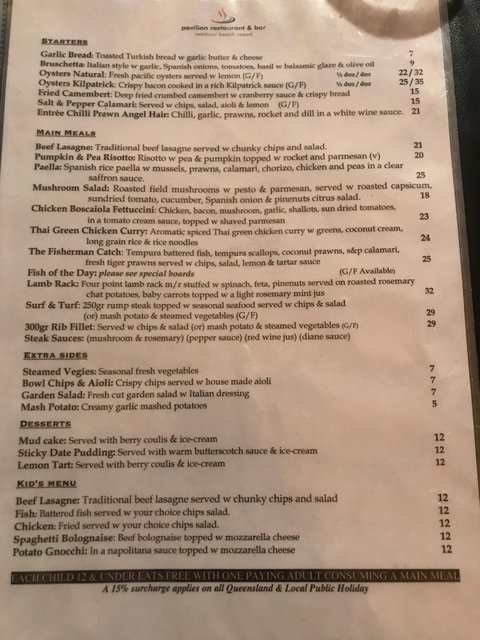 The Pavilion Restaurant & Bar - Restaurant Guide 2