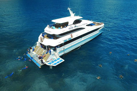 Great Barrier Reef Scenic Helicopter Tour And Cruise From Cairns - Restaurant Guide 0
