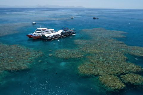 Cruise To Moore Reef Pontoon And Return Helicopter Flight From Cairns - Restaurant Guide 0