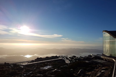Mount Wellington Descent Cycling Tour departs Hobart