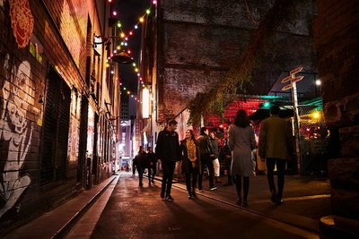 Melbourne After Dark 2-hour walking tour