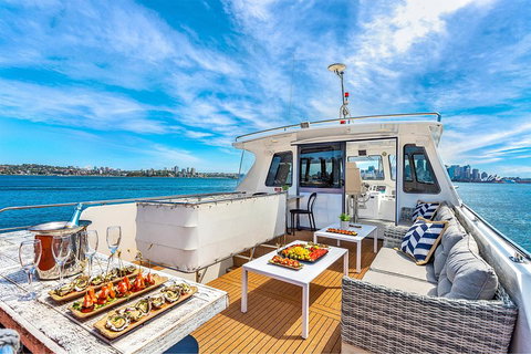 Vivid 90-Minute Sydney Harbour Intimate Catamaran Cruise With Canapes - Restaurant Guide 4