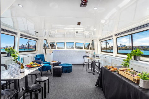 Vivid 90-Minute Sydney Harbour Intimate Catamaran Cruise With Canapes - Restaurant Guide 5