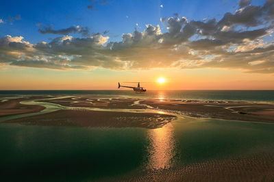 Broome 45 Minute Creek  Coast Scenic Helicopter Flight