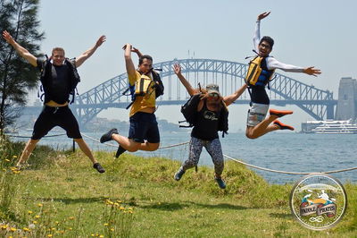 Kayak to Goat Island in Sydney Harbour with Local