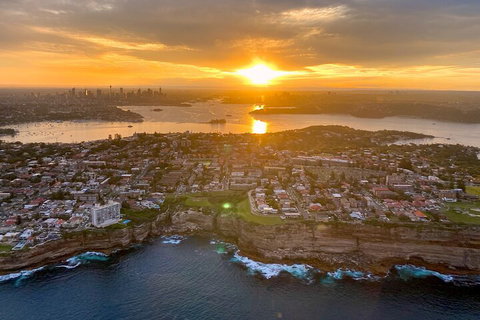 Private Sunset Helicopter Flight Over Sydney & Beaches For 2 Or 3 - 30 Minutes - Restaurant Guide 3